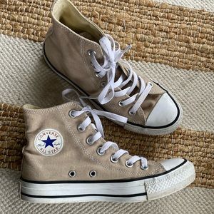 Converse High Top- Tan